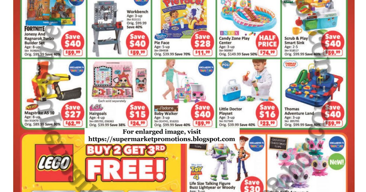Toys R Us Christmas Sale 05 08 December 2019 Supermarket Promotions