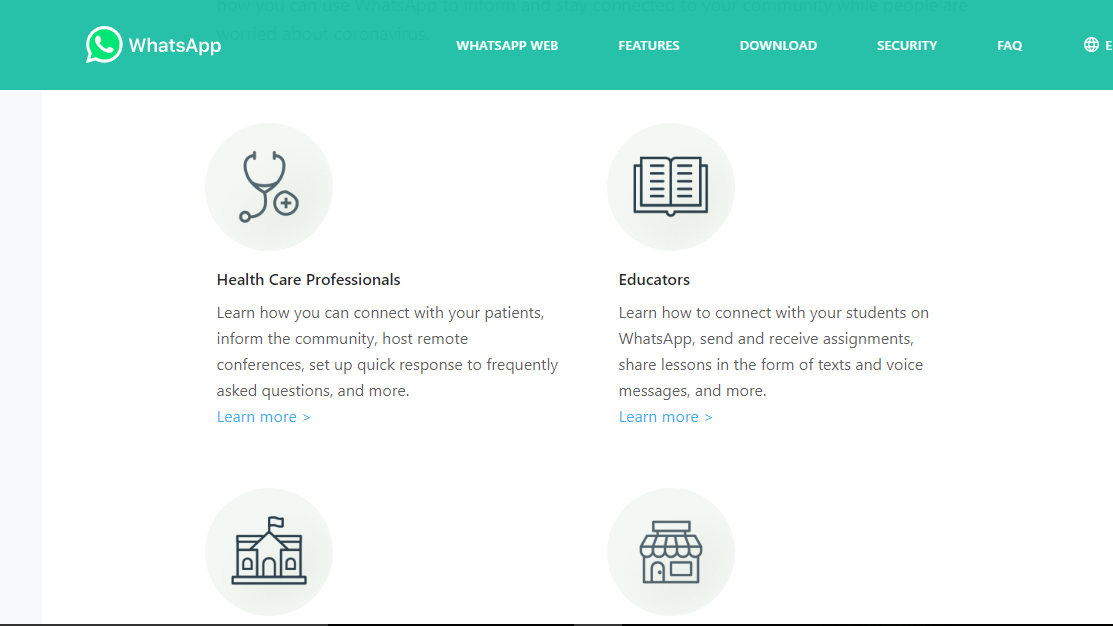 WhatsApp Has Launched a Coronavirus-Related information Center