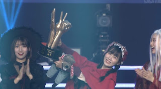 Chen Jiayi winning AKB48 Team SH Janken Tournament 2021