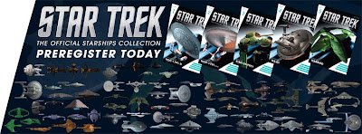 #65 Star Trek Xindi Aquatic Cruiser Die Cast Metal Ship-UK/Eaglemoss w Magazine 