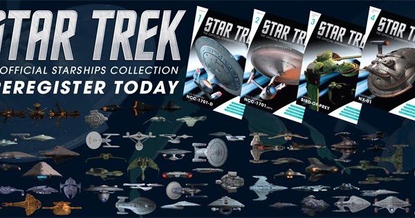 Vidiian Warship Eaglemoss Star Trek Official Starships Collection 