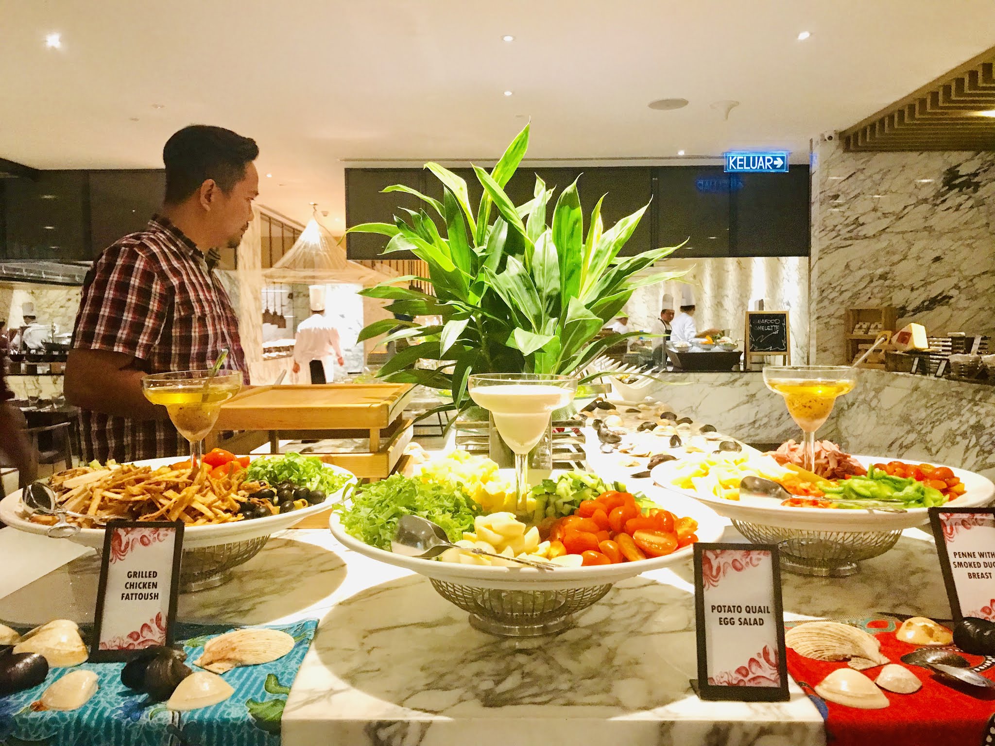 Weekend Seafood Buffet at Hilton Hotel Kota Kinabalu