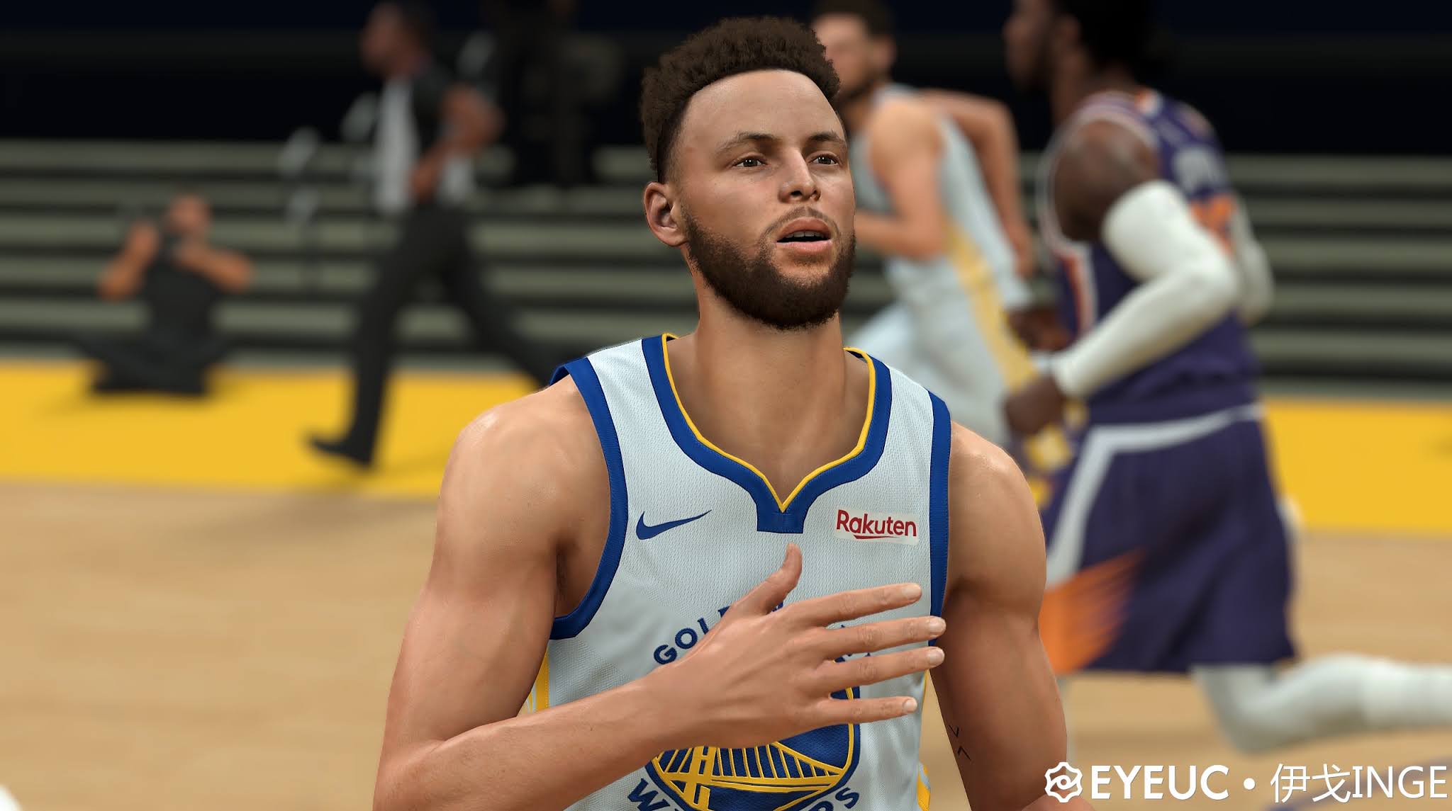 NBA 2K21 Stephen Curry Cyberface and Body Model V5.1 NBA 2K21 Stephen Curry Cyberface and Body Model V5.1