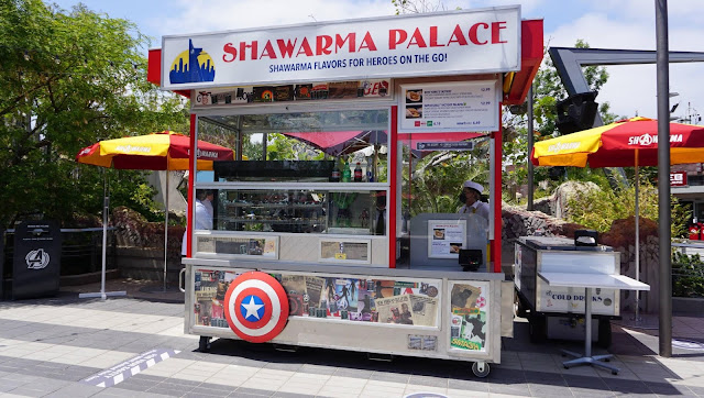 Marvel-Avengers-Campus-Disneyland-Opening-Pym-Test-Kitchen-Food-Beverage-Shawarma-Palace-Power-Infinity-Gauntlet