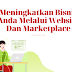 Meningkatkan Bisnis Anda Melalui Website Dan Marketplace
