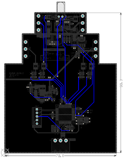 Control PCB Bottom Layer Route