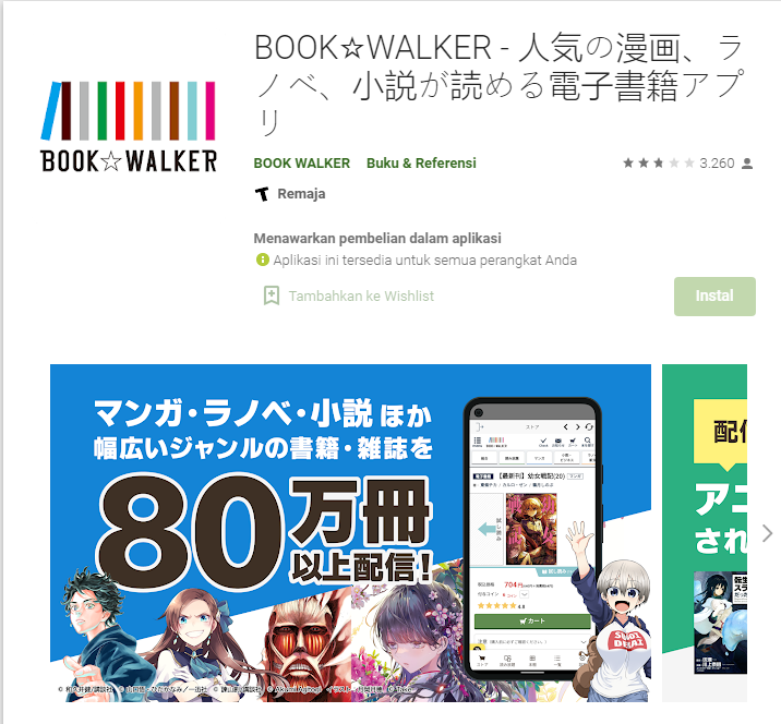 5 applikasi baca komik manga legal emirorttech - book wallker