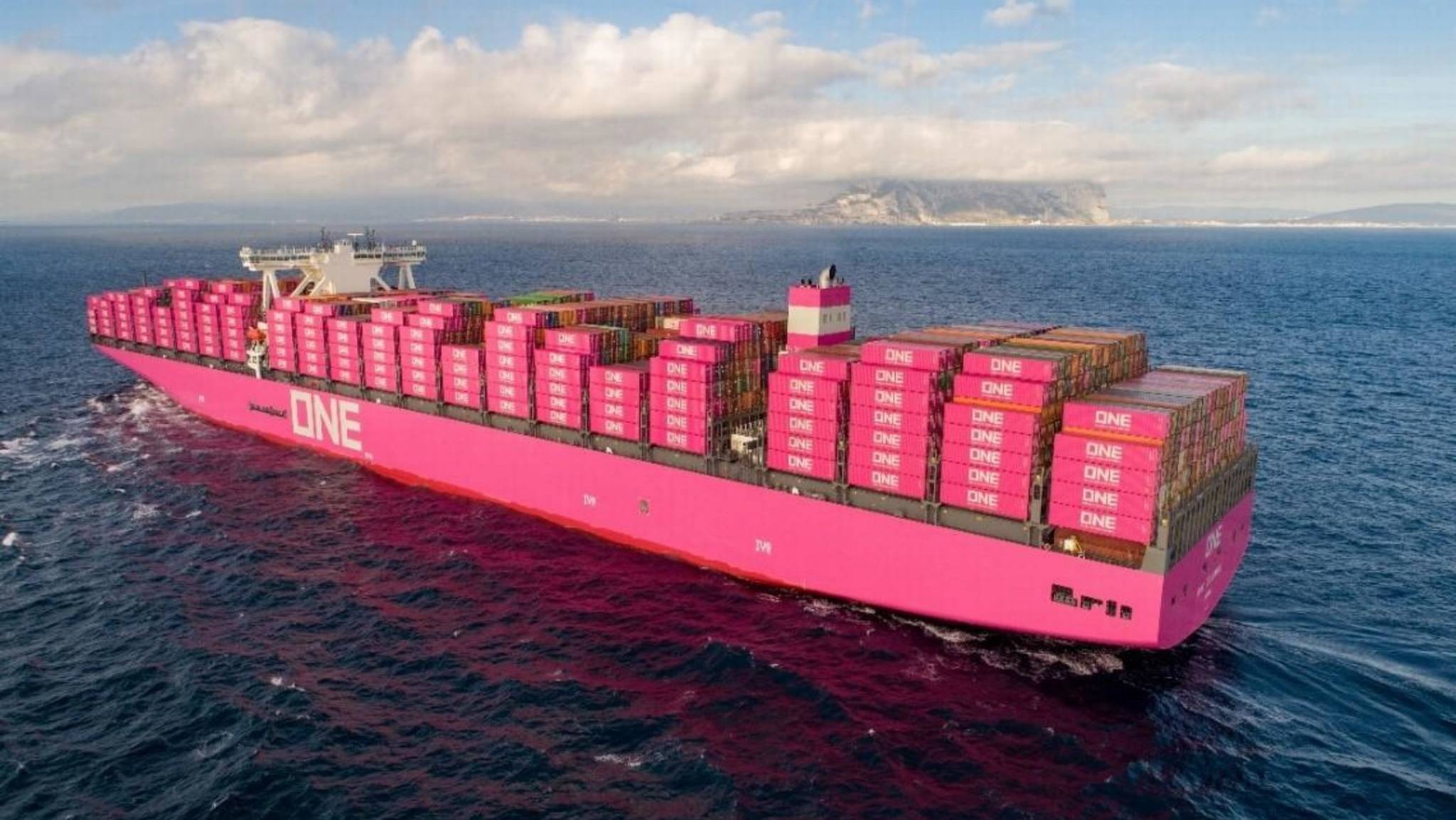 Контейнеровоз это. Ocean Network Express контейнеровозы. Контейнеровоз 250 teu. Розовый контейнеровоз. Контейнеровоз one.