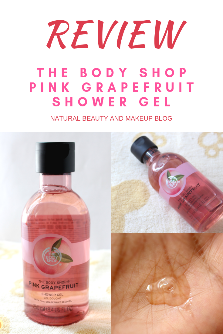 Natural Beauty And Makeup Refreshing Body Wash The Body Shop Pink