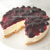 No-bake Cheesecake with Blueberry Sauce