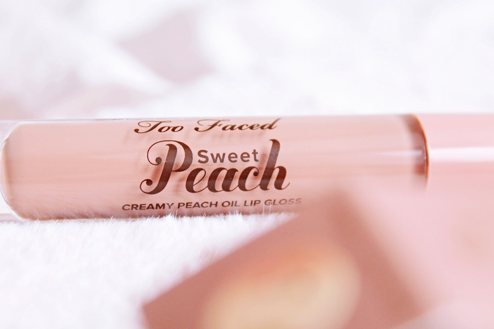 Too Faced Papa don't Peach gloss review