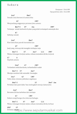 Chord Lagu Sakura Seputar Musik