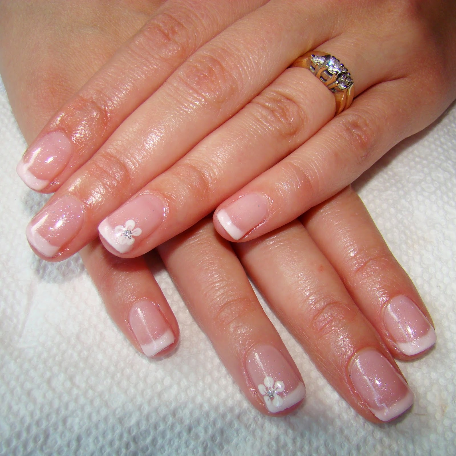 Gel French Tip Nails