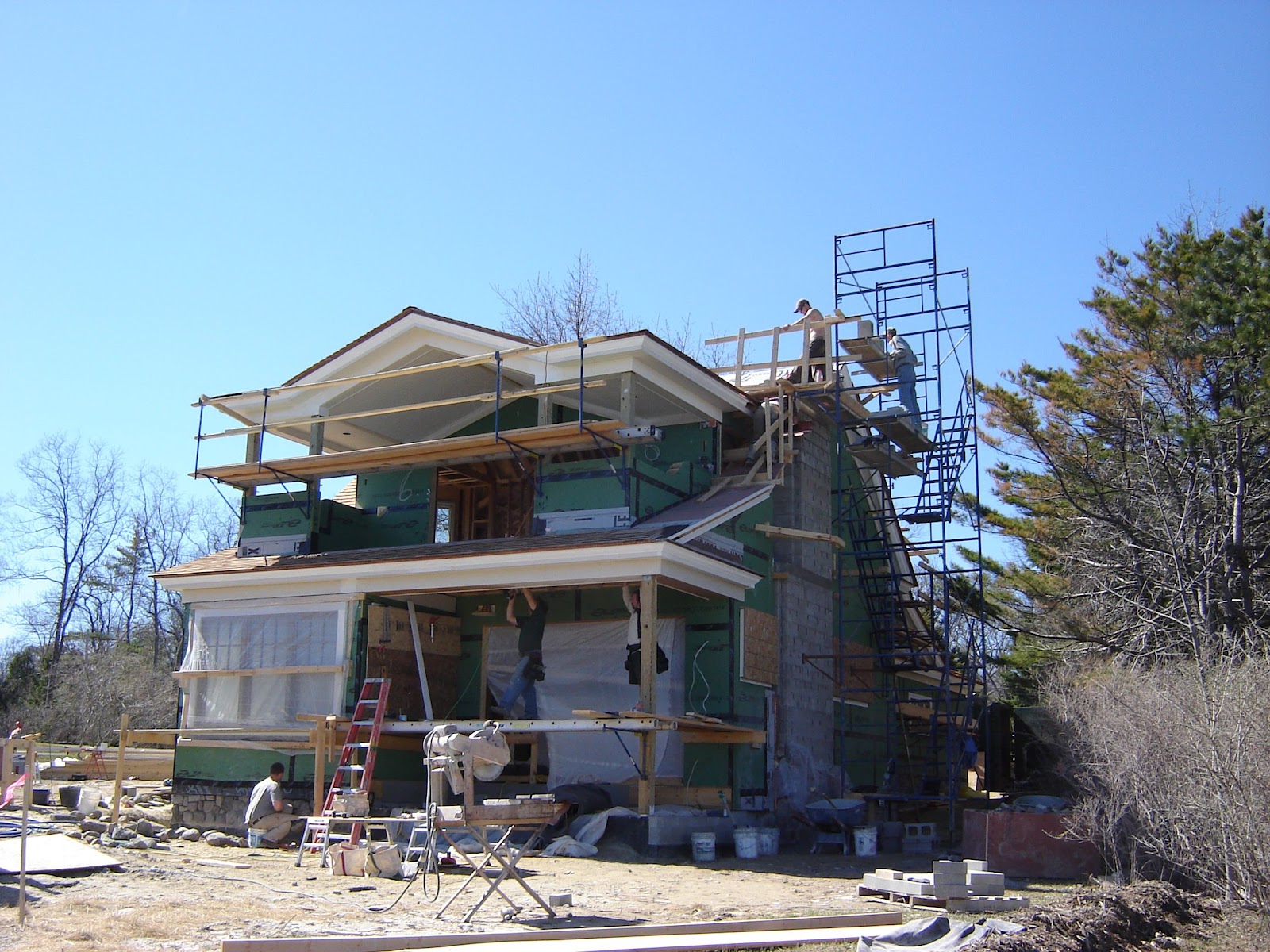 Penobscot Stone Foundation Veneer in Scarborough