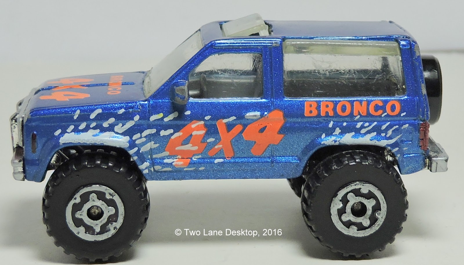 Majorette and Matchbox Ford Bronco II