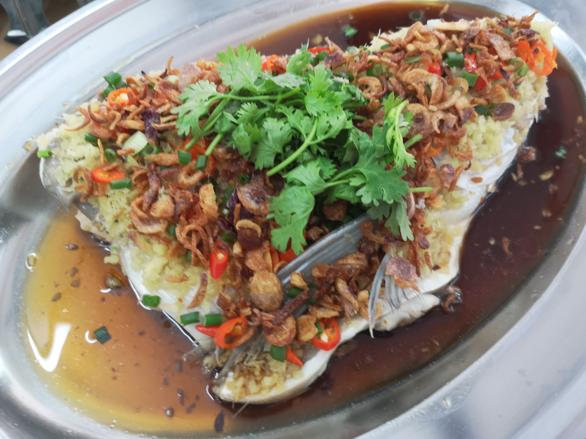 food+road trip Restoran Cai Ji Steamed Fish Head KL, Malaysia.