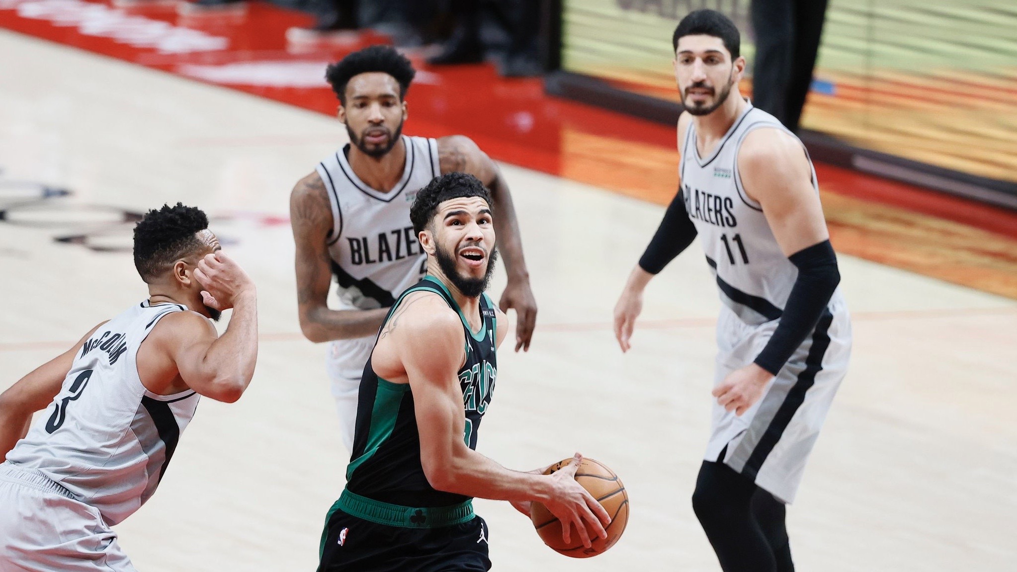 Causeway Street Celtics 116, Trail Blazers 115 Jayson