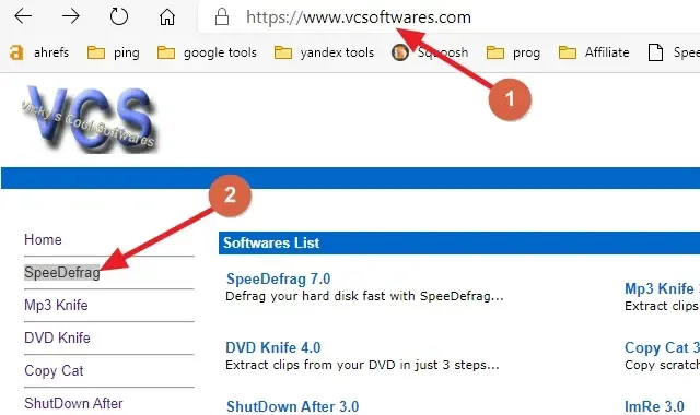 برنامج SpeeDefrag لإلغاء تجزئة القرص الصلب للتخلص من البطئ والتهنيج برنامج SpeeDefrag لإلغاء تجزئة القرص الصلب للتخلص من البطئ والتهنيج