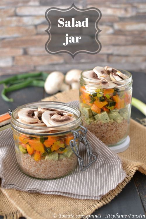 Salad jar