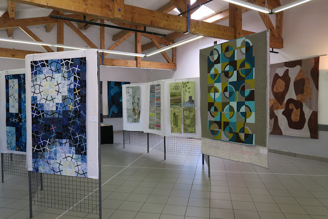 ART-TEX exhibition at Aigu'illes en Luberon festival 2019 - overview