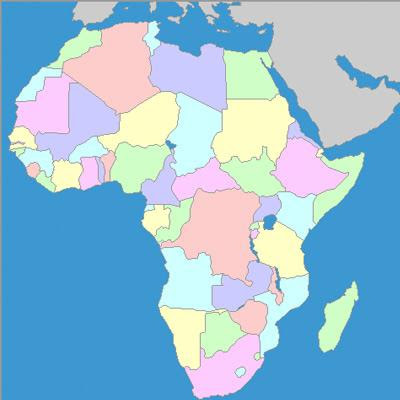 السياسية خريطة افريقيا خريطة ليبيا