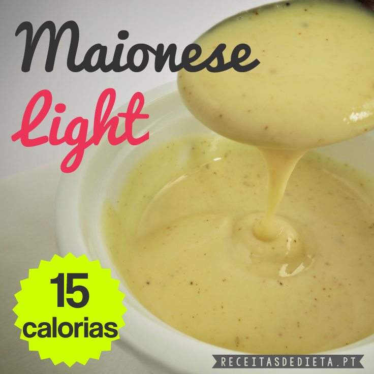 Maionese de Mostarda Light (só 15 calorias)