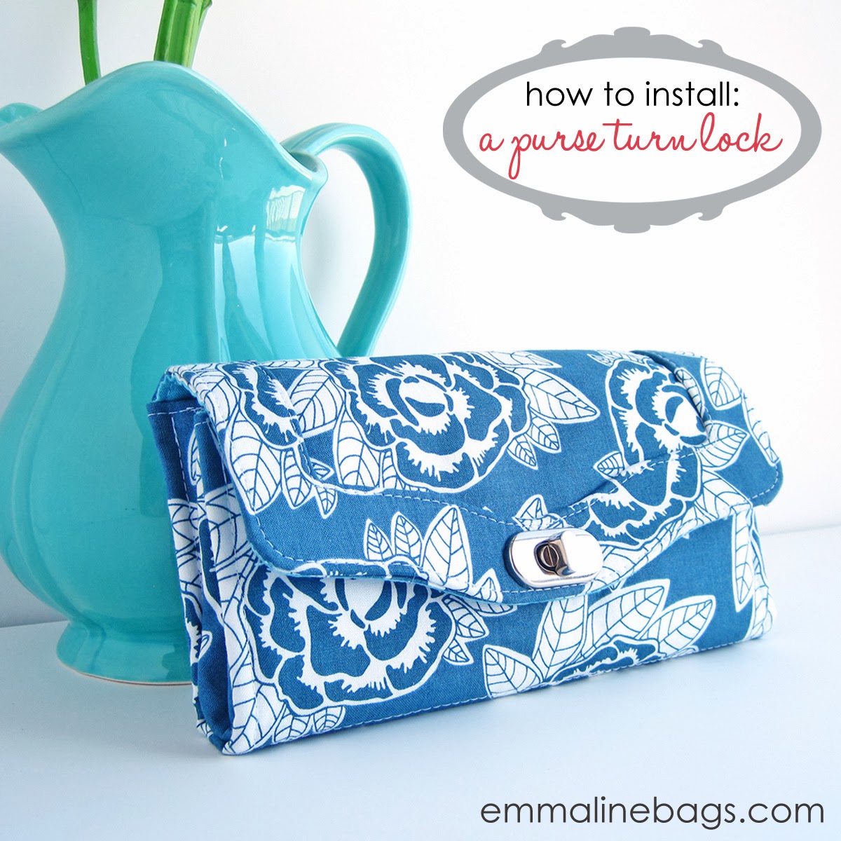 Emmaline Bags Sewing Patterns and Purse Supplies How to Install Purse
