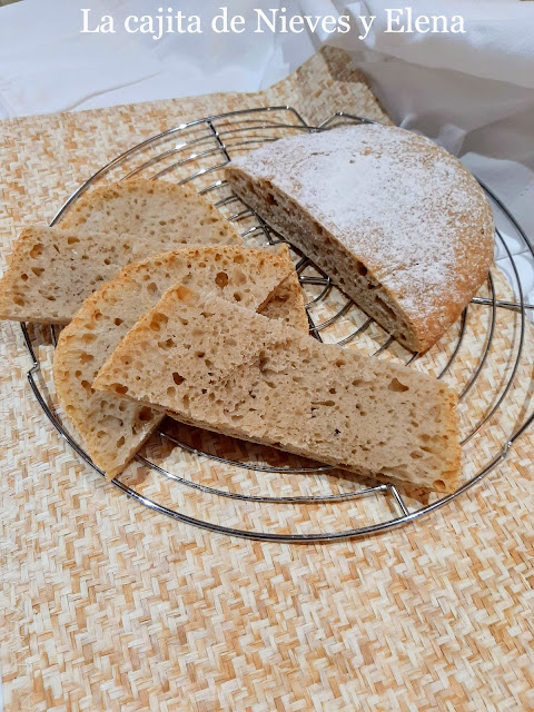 Pan sin amasado fermentado 5 días