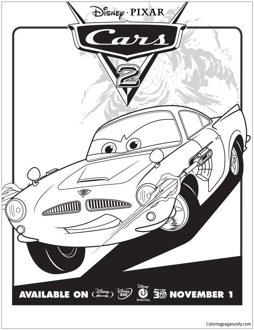 Car Coloring Page 2 Coloring Pages