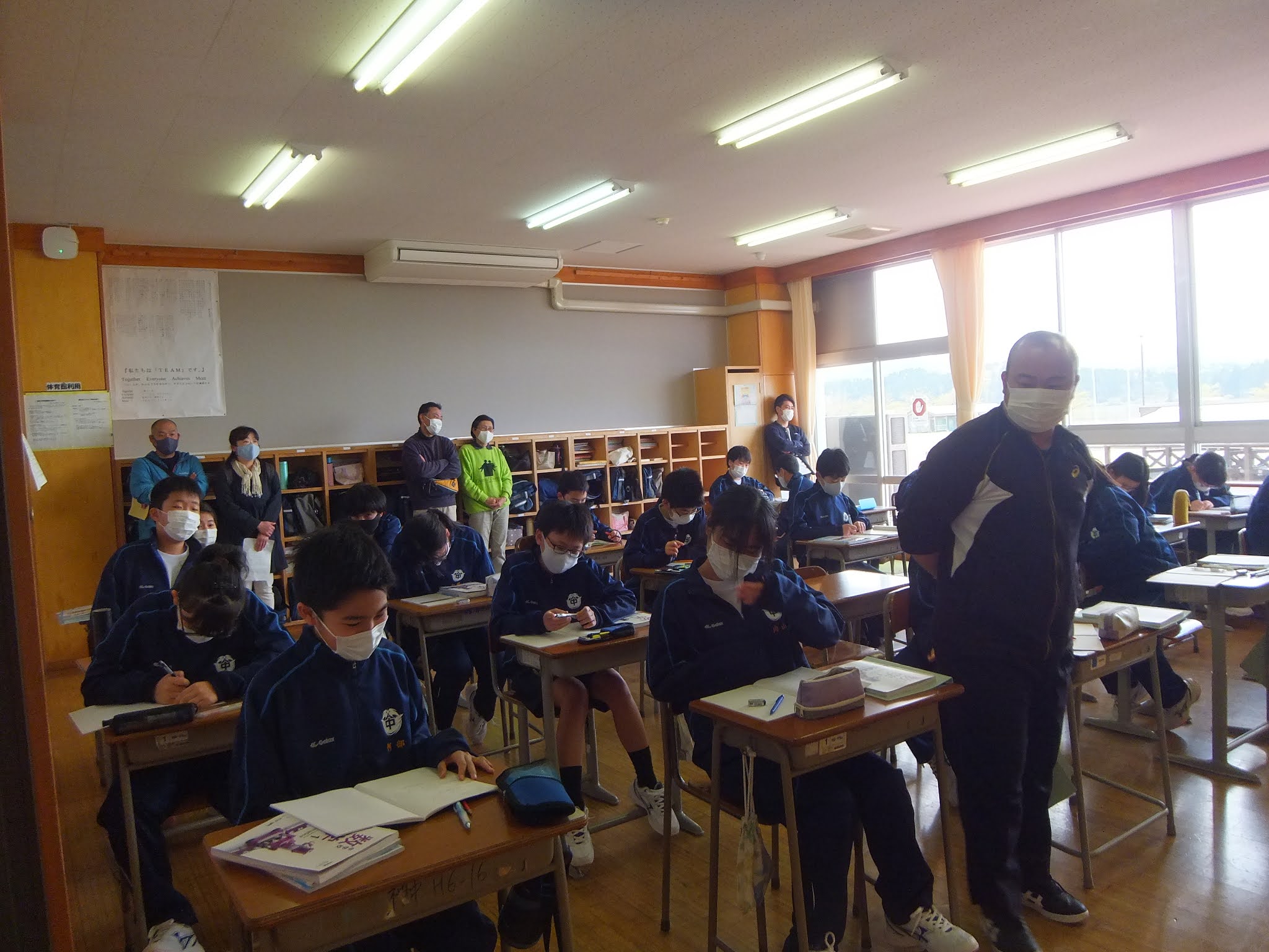 村上市立神林中学校のブログ 4月24日 オープンスクールでした。