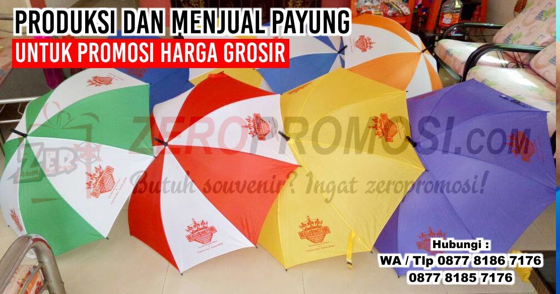 Produksi Dan Menjual Payung Untuk Promosi Harga Grosir