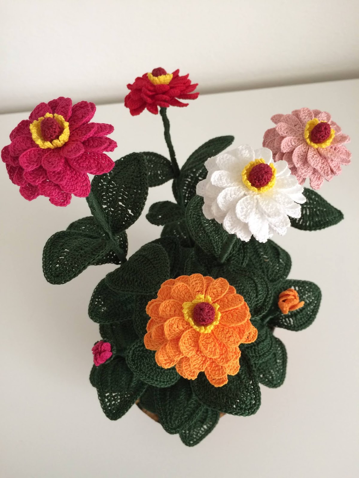 Il Blog Di Sam How To Crochet A Zinnia