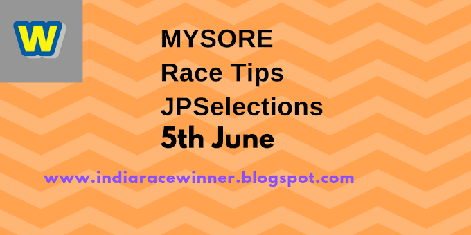 Mysore Race Selections 5th June
