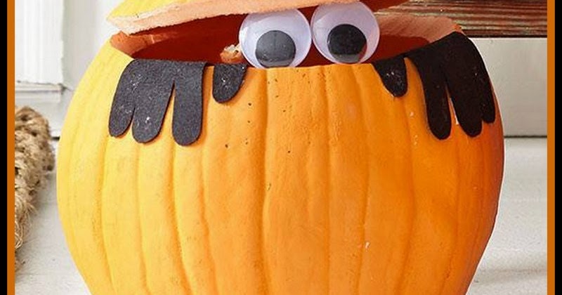 Dollar Store Crafter: Peek-a-BOO! Pumpkin