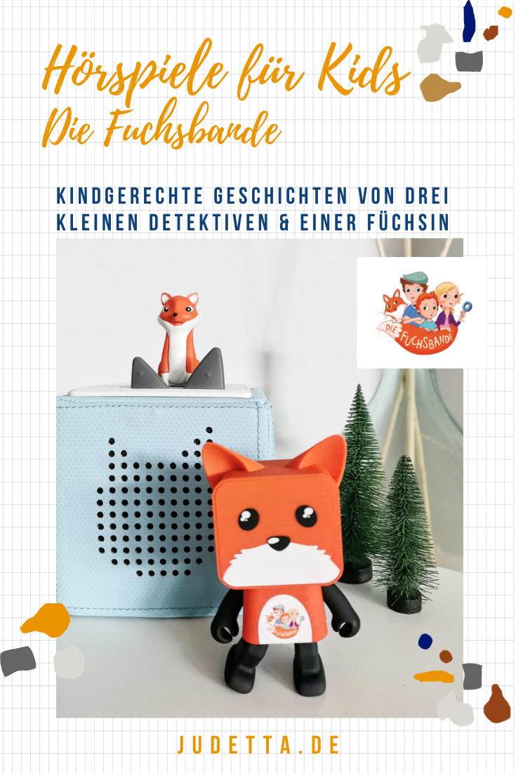 Warum die Fuchsbande eins unsere liebsten Hörspiele für Kinder ist, wo wir es streamen und worauf es bei Hörspielen ankommt // Mehr über Hörspiele für Kinder ab 3 gibt es auf judetta.de