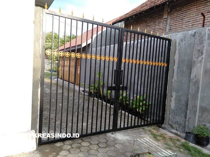 Harga Pintu Pagar Minimalis Besi, Pintu Pagar Semi Tempa, dan Pagar