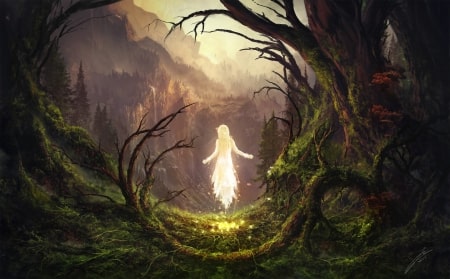 Linh hồn của cây cối và nguồn năng lượng ma thuật vô tận từ rừng xanh