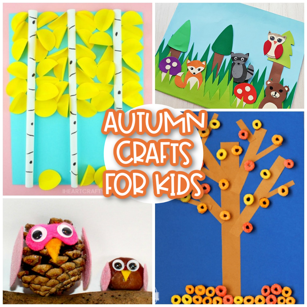 Fall Tree Pom Pom Painting - Kids Activity Zone