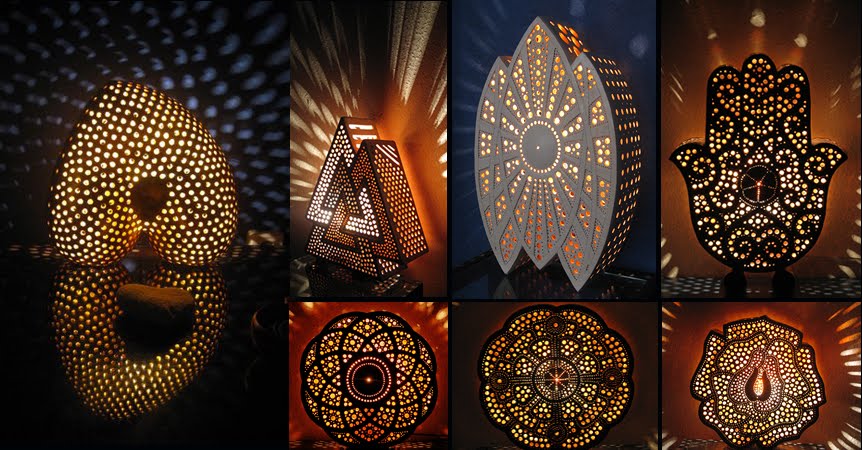 FÉNY SZOBROK - LIGHT SCULPTURES