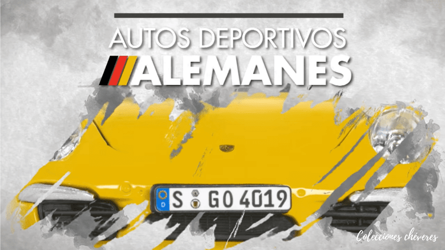 colección autos deportivos alemanes 1:24 perú