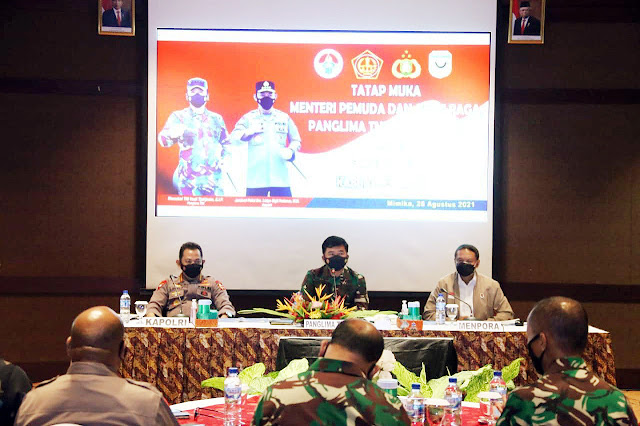 Kapolri Tekankan Langkah Extraordinary untuk Pencegahan Covid-19 di PON XX Papua