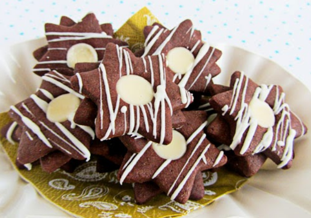 Schoko Eierlikör Sterne - Gesundmutter