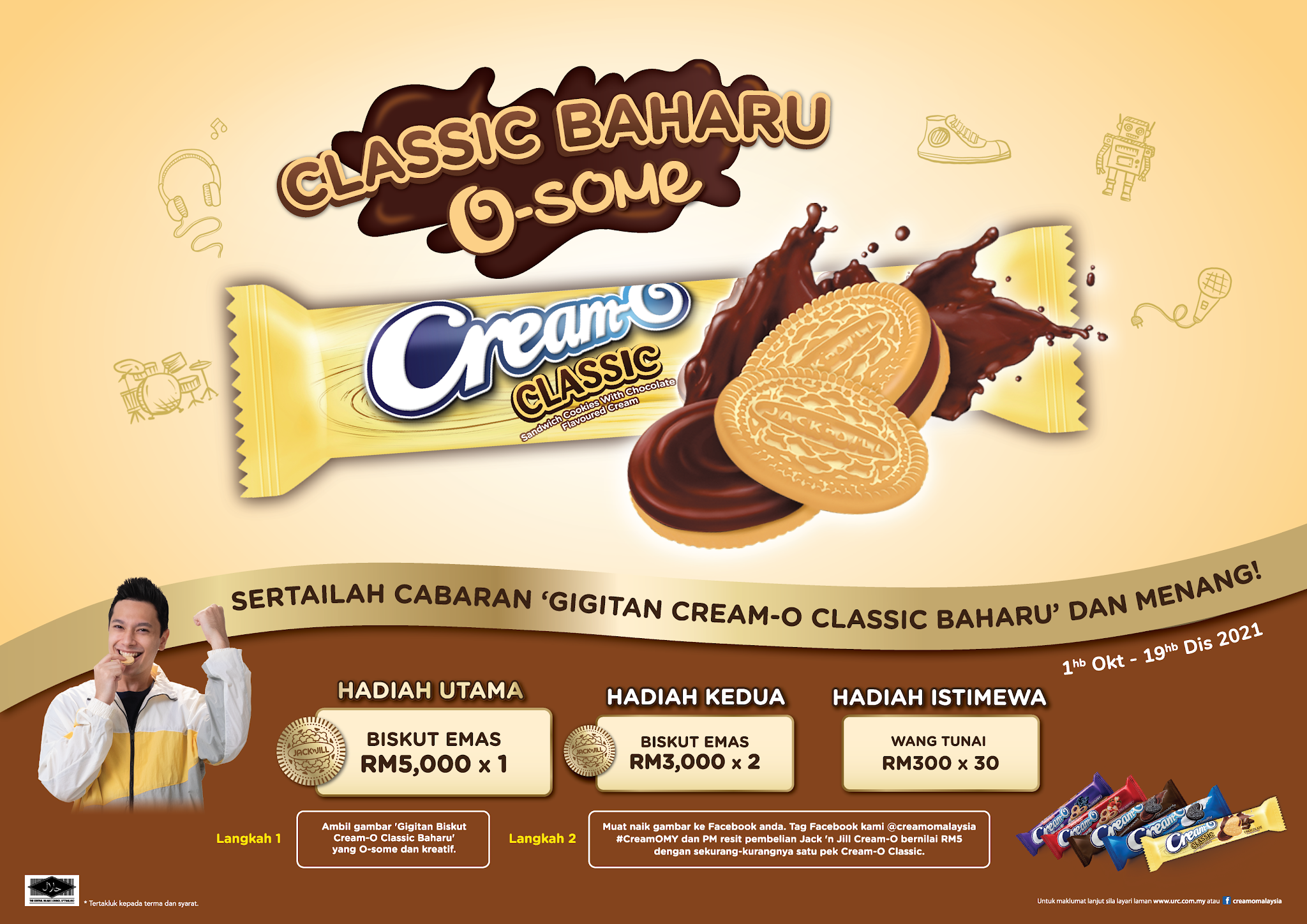 Jack'n Jill Cream-O Classic Baharu! Jom Sertai Cabaran 'New Cream-O Classic Bite'