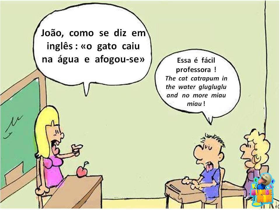 Geography Blog Questão de Inglês Read the cartoon and answer