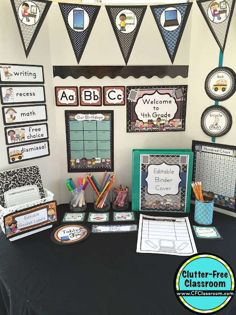 Technology Themed Classroom Ideas Printable Classroom
