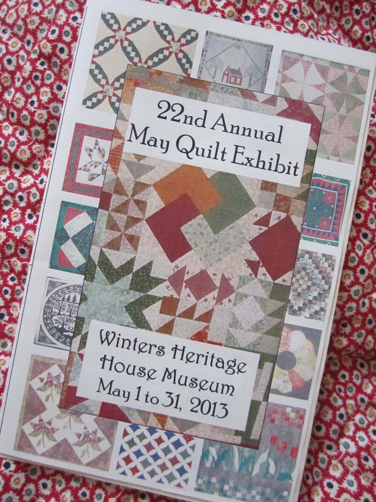 All Things Andrea Winters Heritage House Quilt Display