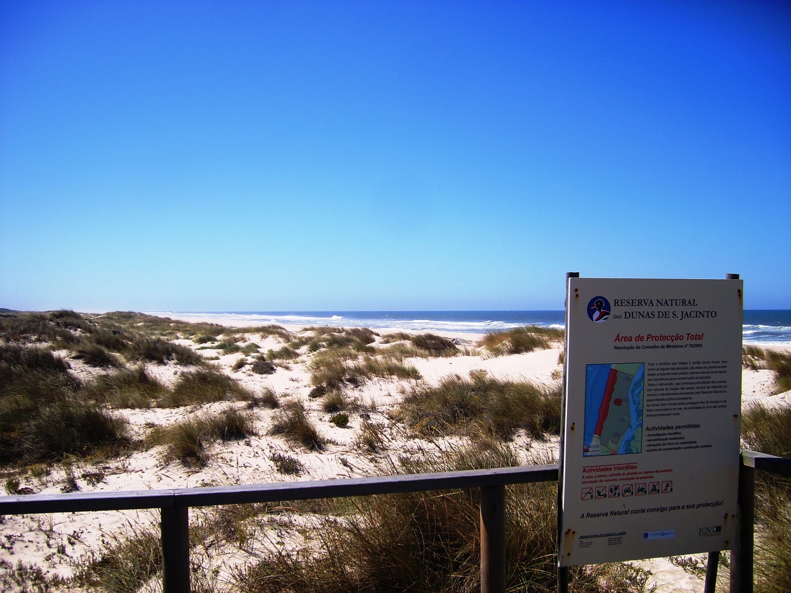 LEVANTA PÓ Reserva Natural das Dunas