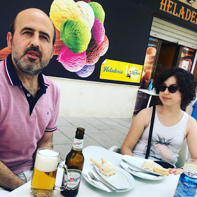 En familia, padre e hija