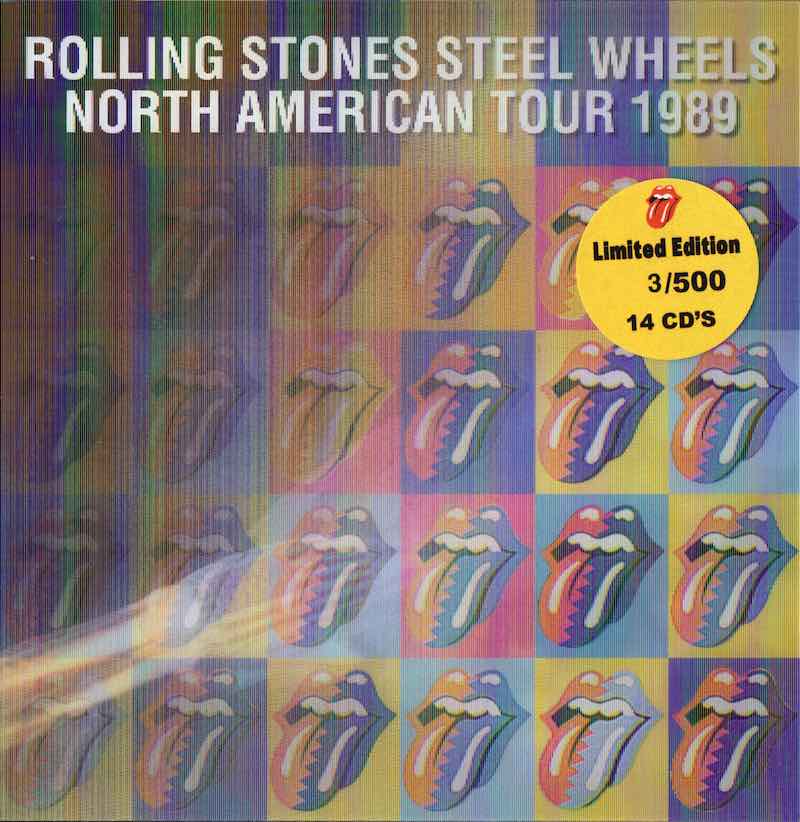 Bootleg Addiction Rolling Stones Steel Wheels North American Tour 1989