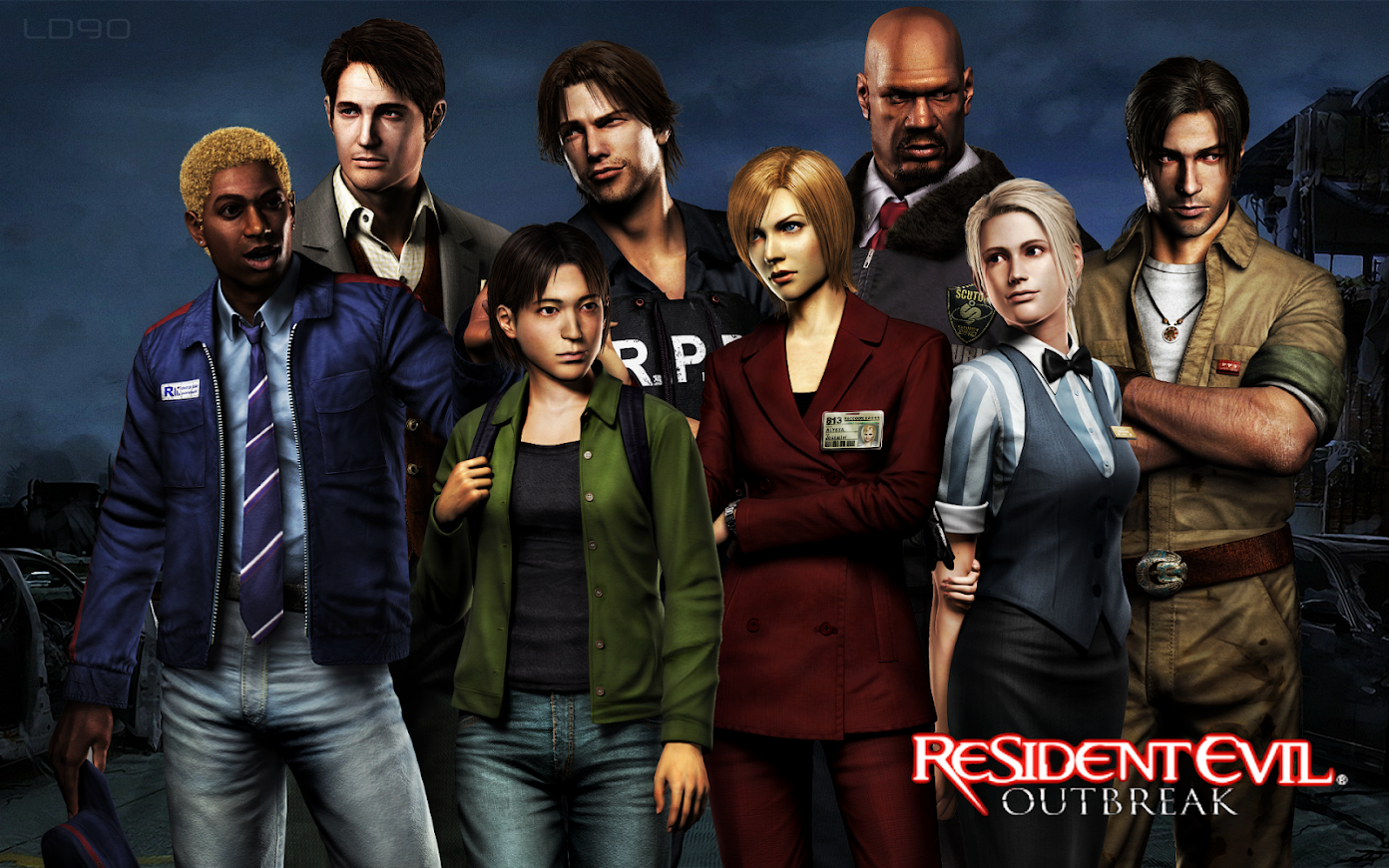 Resident Evil: Outbreak File 1 & 2 - SERGIO_VAN_DYK MODDING